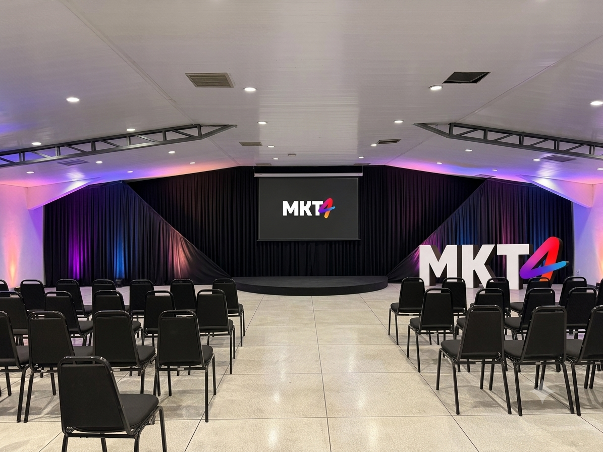 Estrutura do palco MKT4